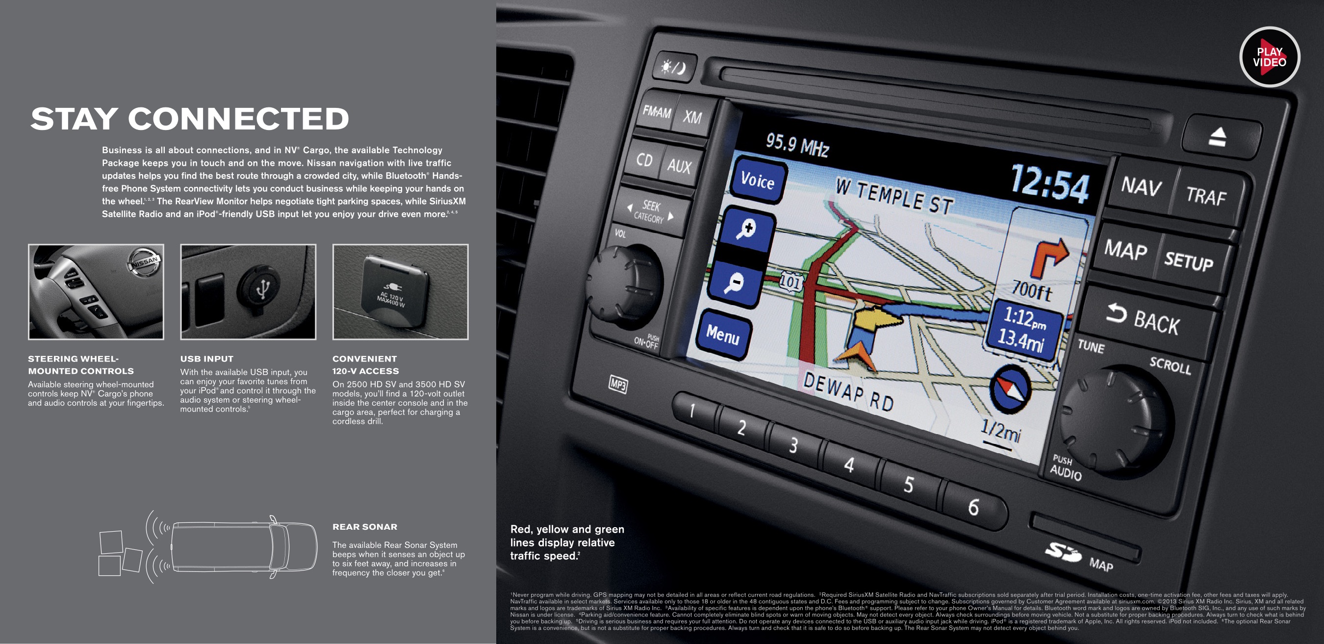2013 Nissan NV Cargo Brochure Page 7